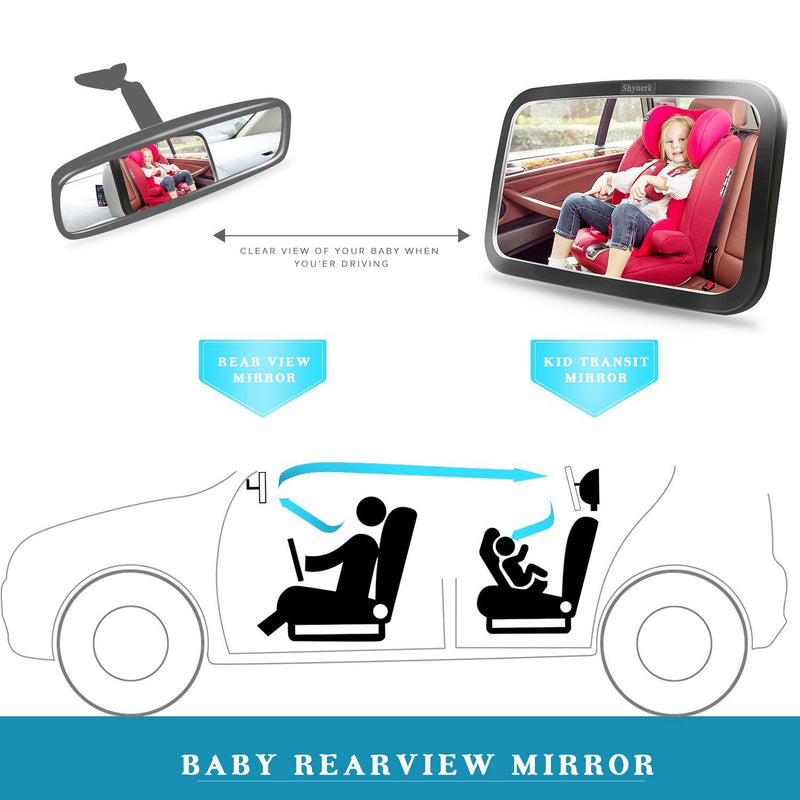 Baby Car Rearview Mirror Automotive - DailySale