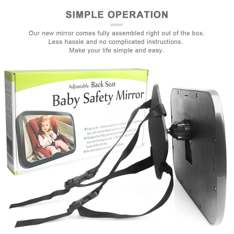 Baby Car Rearview Mirror Automotive - DailySale