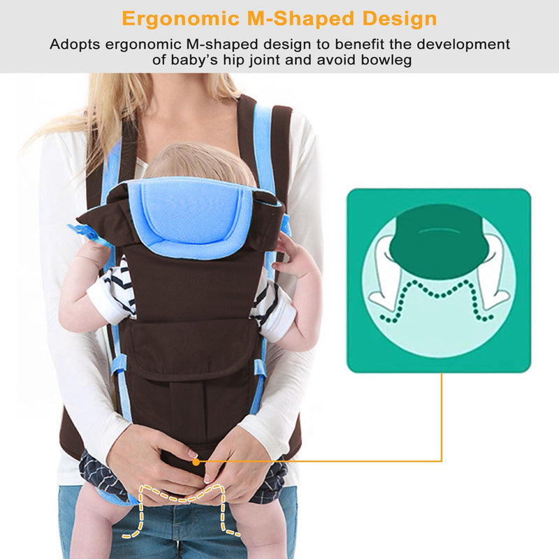 Baby Carrier Breathable Adjustable Wrap Baby - DailySale