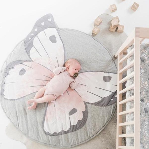 Baby Floor Game Mat Baby Butterfly - DailySale