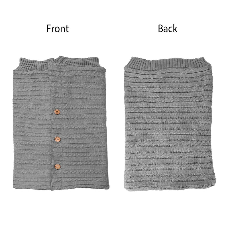 Baby Knit Swaddle Blanket Wrap with Buttons Baby - DailySale