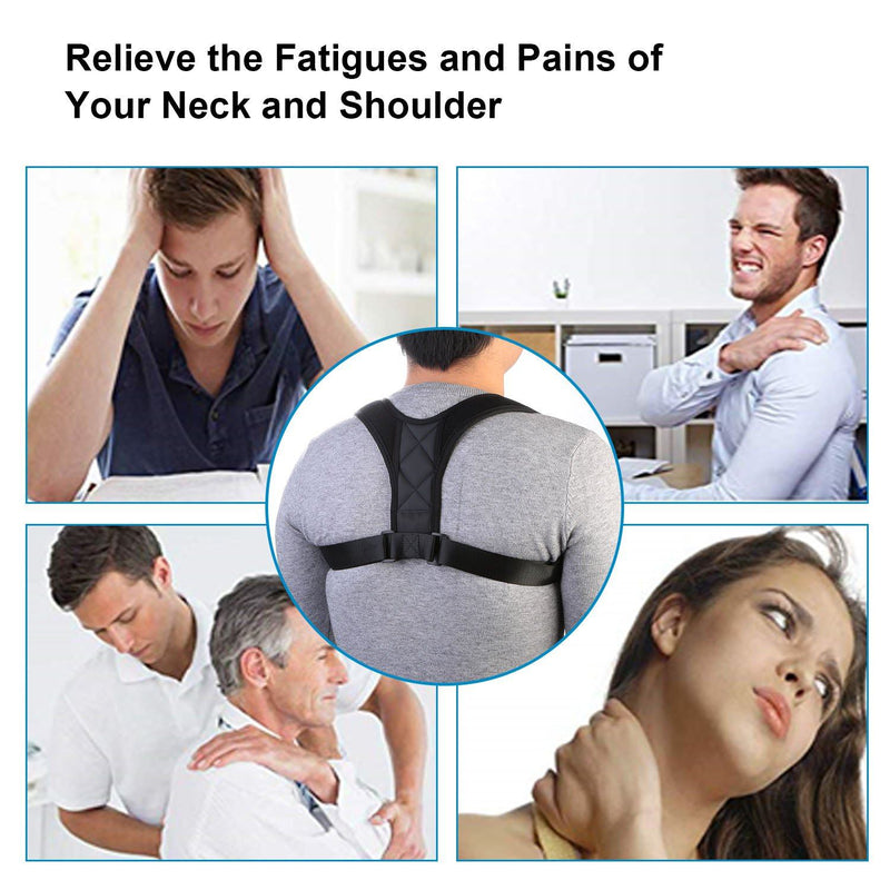 Back Posture Adjustable Corrector Wellness - DailySale