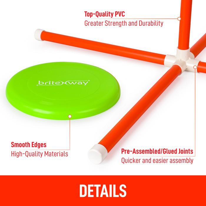 Backyard Game for Adults and Kids, Fun and Interactive Toss Frisbee Game Sports & Outdoors - DailySale