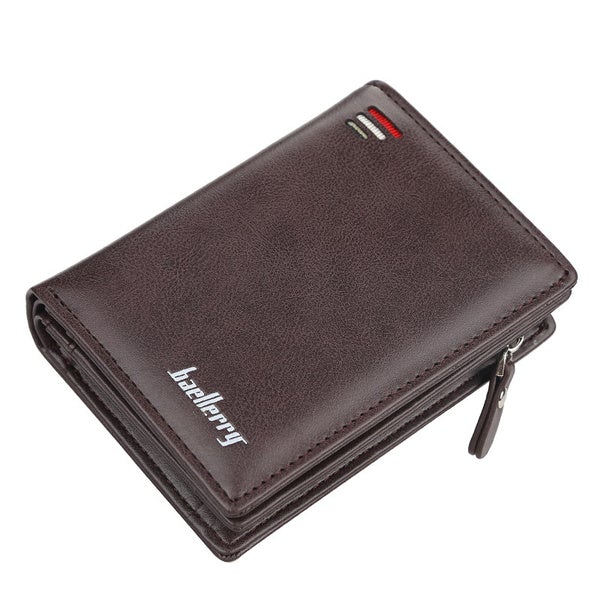 Baellerry Men's Zipper Short Fashion Wallet Bags & Travel Coffee - DailySale