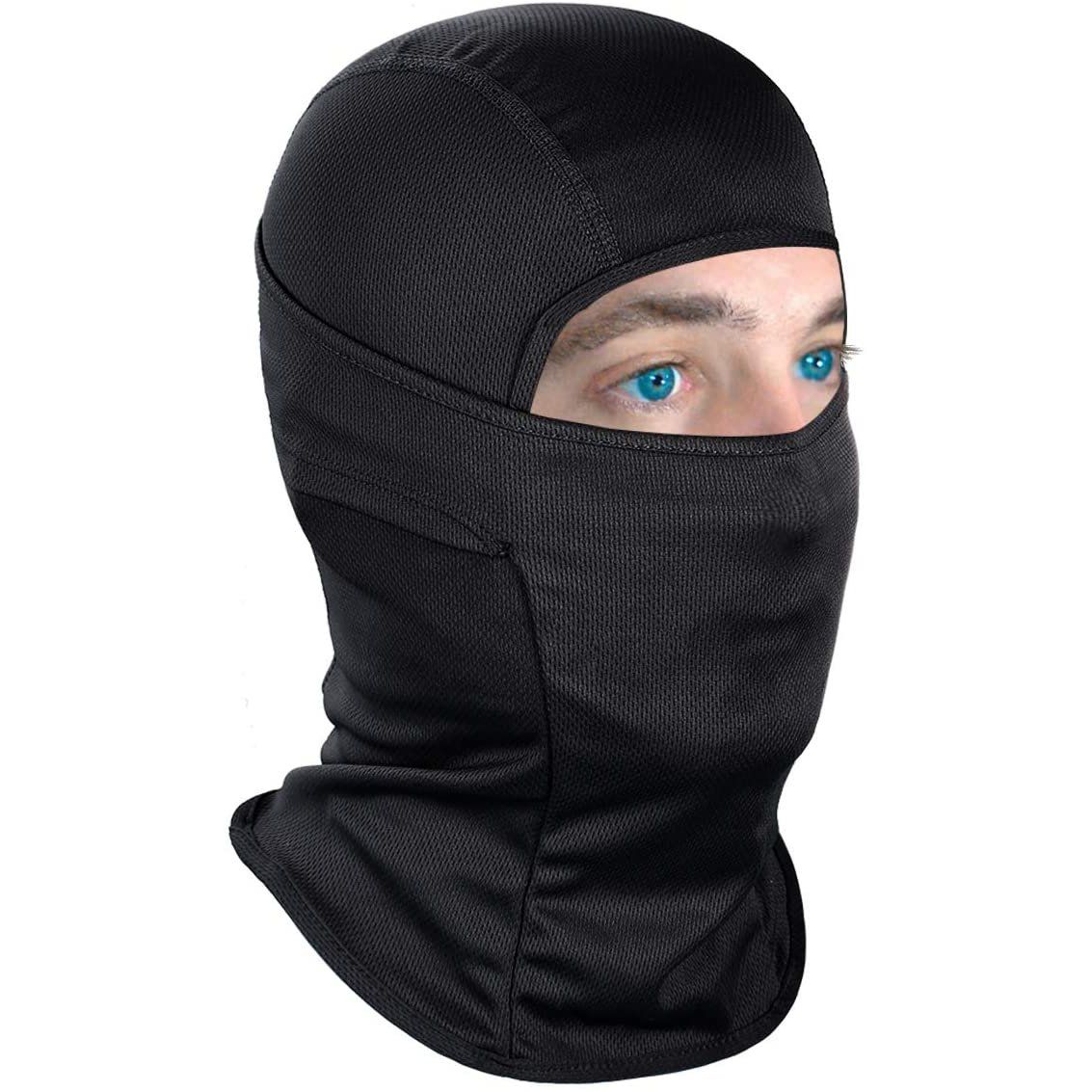 Balaclava Lightweight Riding Mask Sports & Outdoors Black - DailySale