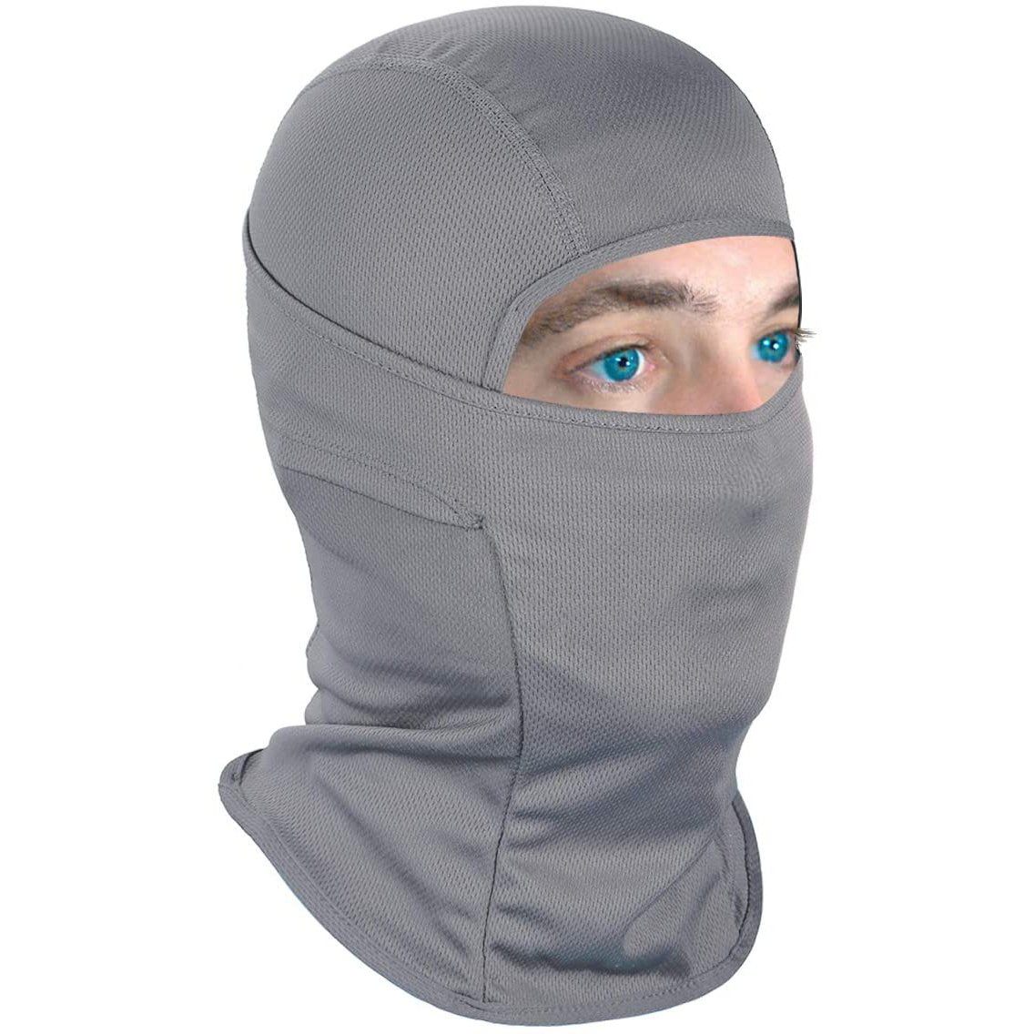 Balaclava Lightweight Riding Mask Sports & Outdoors Gray - DailySale