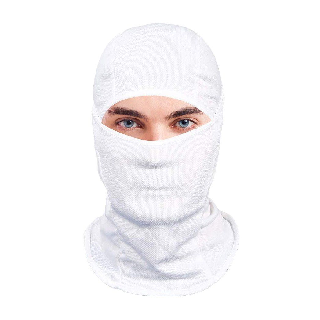 Balaclava Lightweight Riding Mask Sports & Outdoors White - DailySale