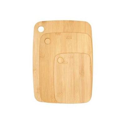Bamboo Cutting Boards Kitchen Essentials 3-Piece Round - DailySale