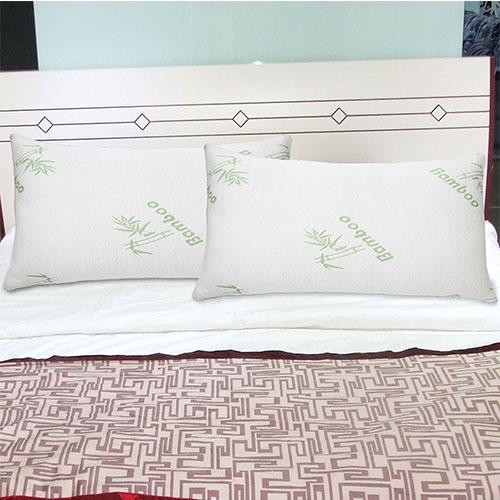 Bamboo Hypoallergenic Memory Foam Pillow Bedding - DailySale