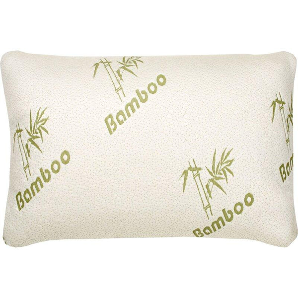 Bamboo Hypoallergenic Memory Foam Pillow Bedding Queen - DailySale