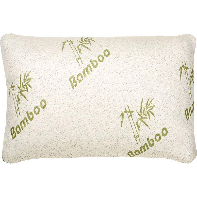 Bamboo Hypoallergenic Memory Foam Pillow Bedding Queen - DailySale