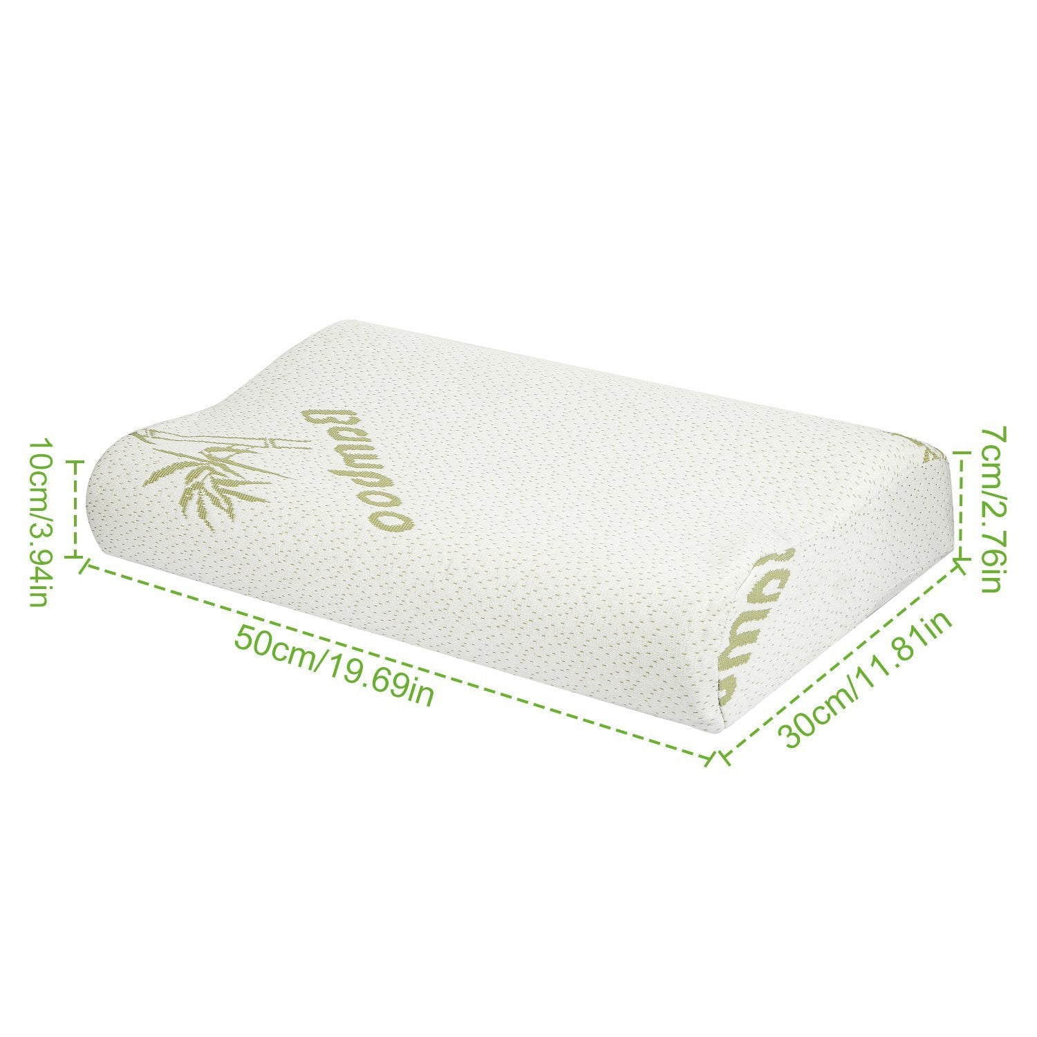 Bamboo Memory Foam Sleep Pillow Bedding - DailySale