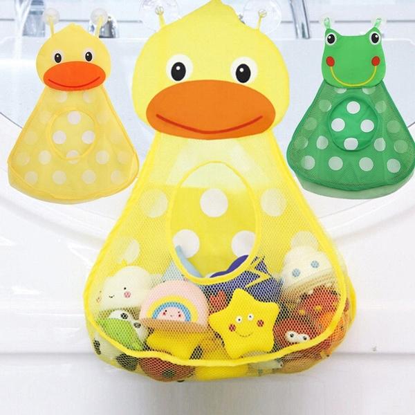 Bath Toy Organizer Net Bathtub Shower Bag Bath - DailySale