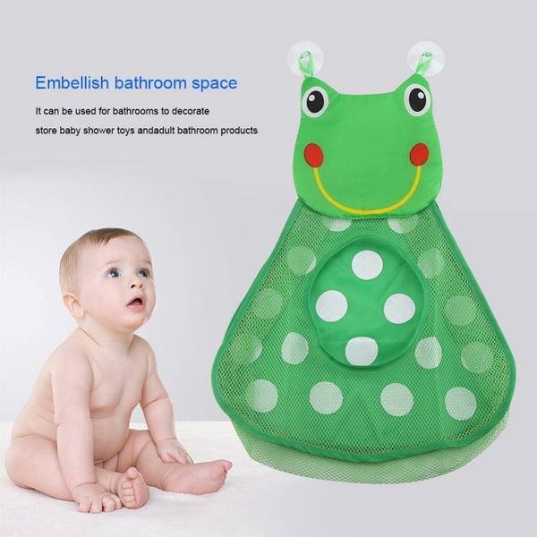 Bath Toy Organizer Net Bathtub Shower Bag Bath - DailySale