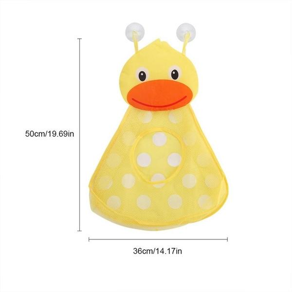 Bath Toy Organizer Net Bathtub Shower Bag Bath - DailySale