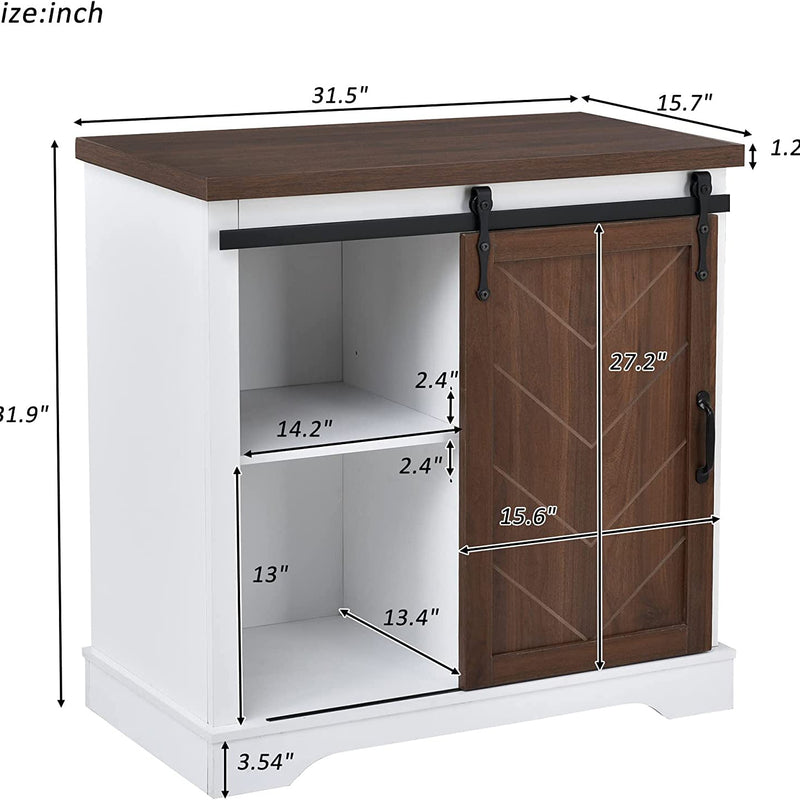 Bathroom Storage Cabinet with Adjustable Shelf Closet & Storage - DailySale