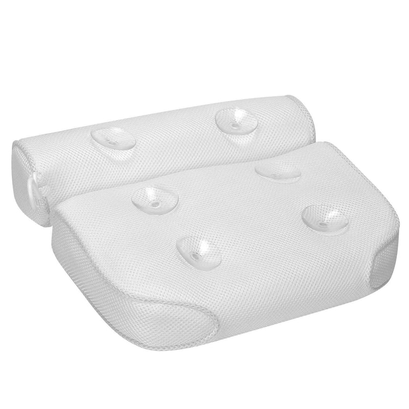 Bathtub Pillow Suction Cup Bath Pillow Air Mesh Bath - DailySale