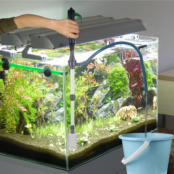 Battery-Operated Aquarium Vacuum Gravel Cleaner Pet Supplies - DailySale