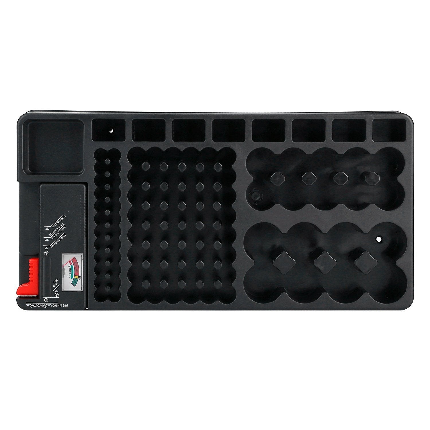 Battery Organizer Storage Case Household Batteries & Electrical - DailySale