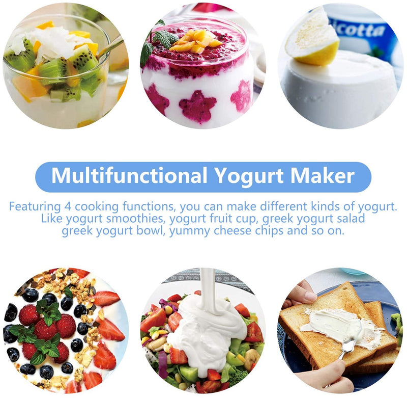 Bear Yogurt Maker Machine with Stainless Steel Inner Pot Kitchen & Dining - DailySale