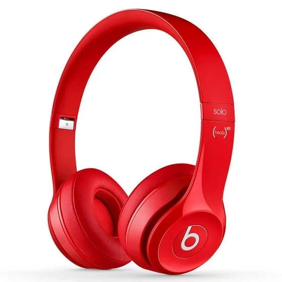 Beats by Dr. Dre Solo 2 Wired On-Ear Headphone Solo2 (Refurbished) Headphones Red - DailySale