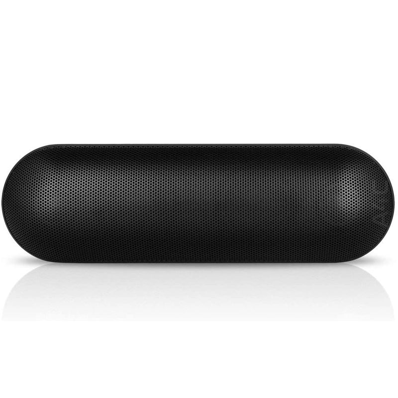 Front view of Beats by Dr. Dre Beats Pill Plus Portable Wireless Speaker (Refurbished) in black