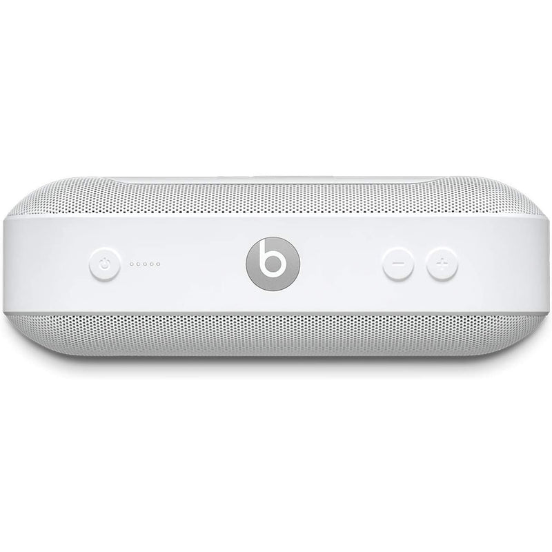 Top view of Beats by Dr. Dre Beats Pill Plus Portable Wireless Speaker (Refurbished) in white