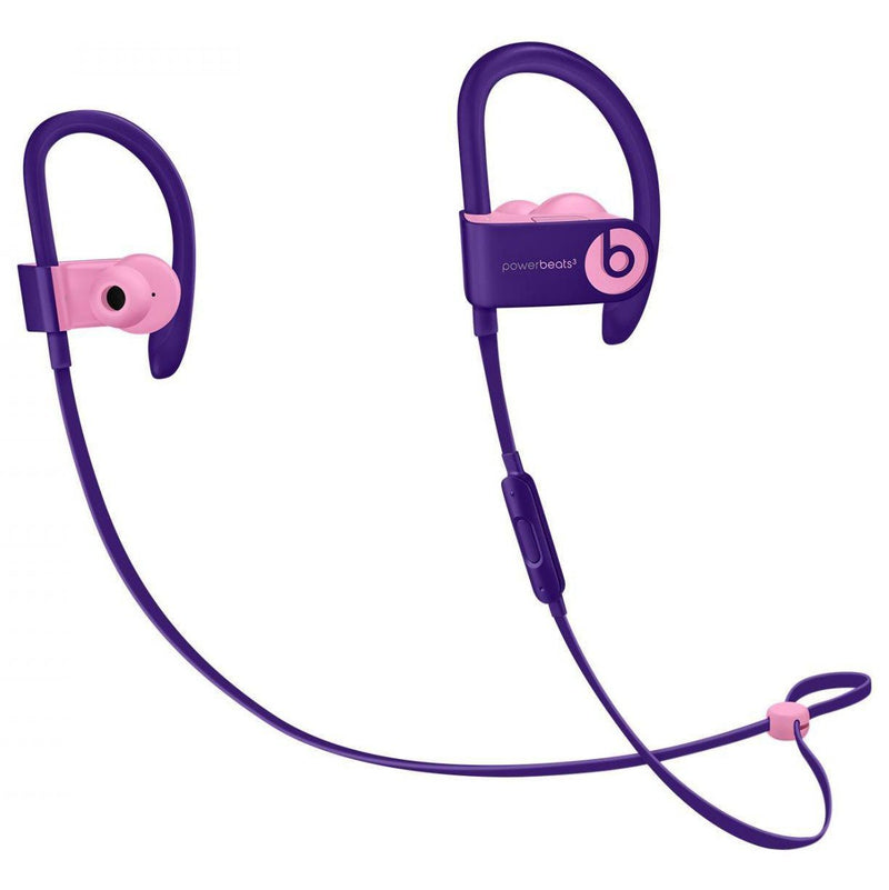 Beats Powerbeats3 Wireless in-Ear Bluetooth Headphone with Mic Headphones Violet - DailySale