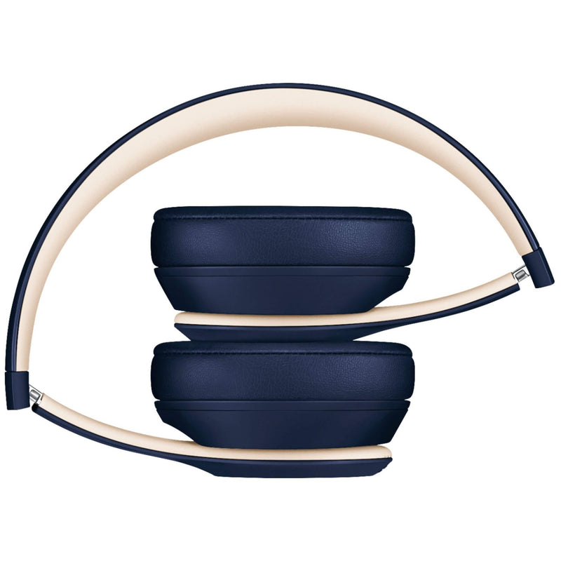Collapsed Beats Solo 3 Wired Headphones (Refurbished) in blue