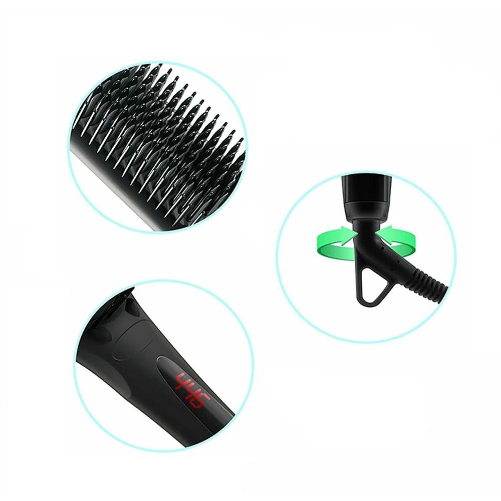 Beauty Experts Ceramic Ion Hair Straightening Brush Beauty & Personal Care - DailySale