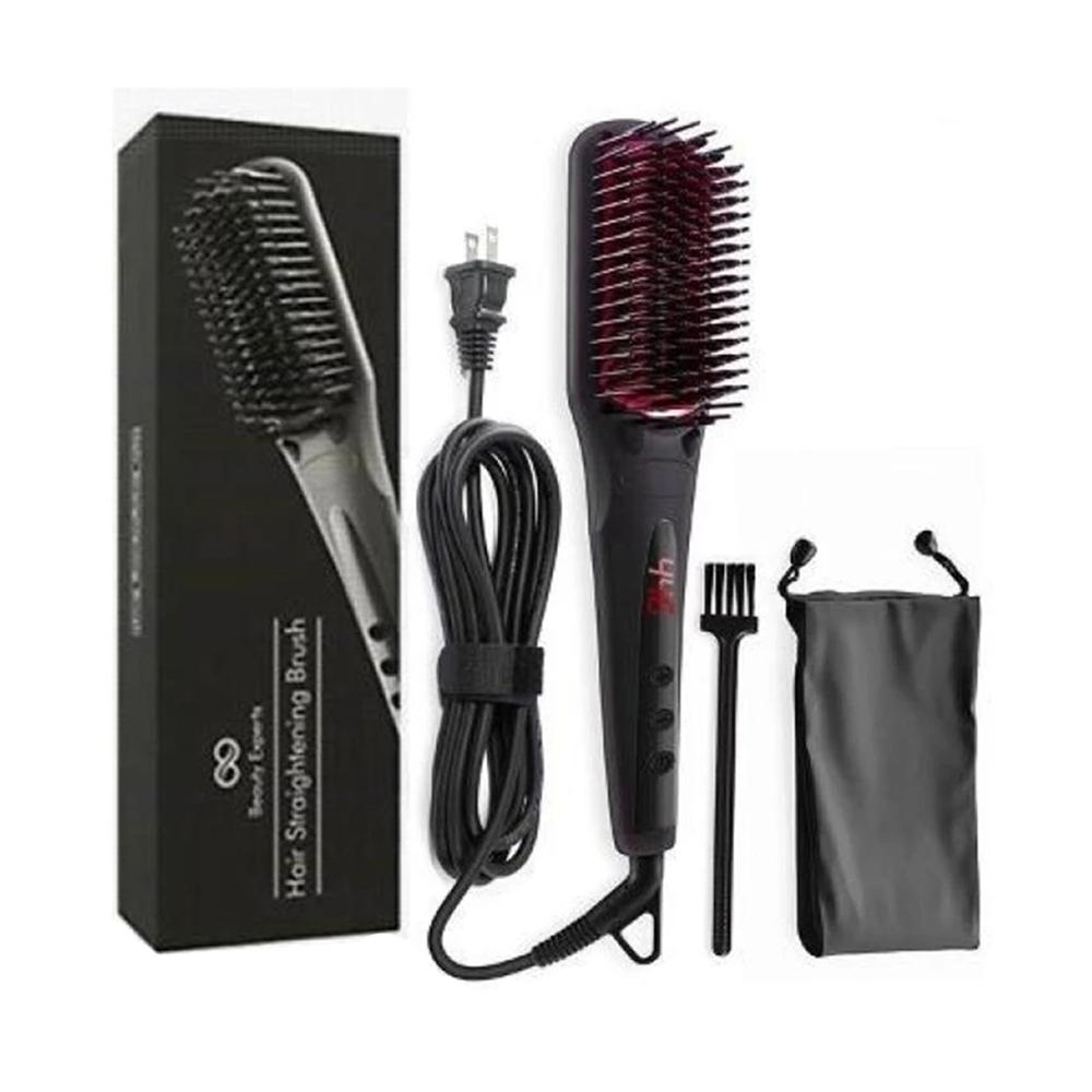 Beauty Experts Ceramic Ion Hair Straightening Brush Beauty & Personal Care - DailySale