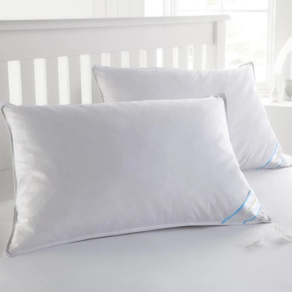 Beauty Sleep 100% Cotton-Covered Duck Feather Pillows Linen & Bedding - DailySale