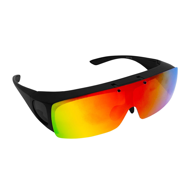 Bell + Howell Flip-Up Tacglasses Give Crisp Clear Vision without any Glare Tactical - DailySale