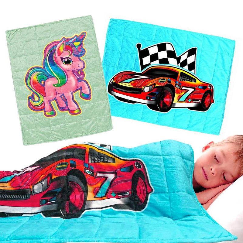 Bell + Howell Weighted Blanket for Kids Linen & Bedding - DailySale