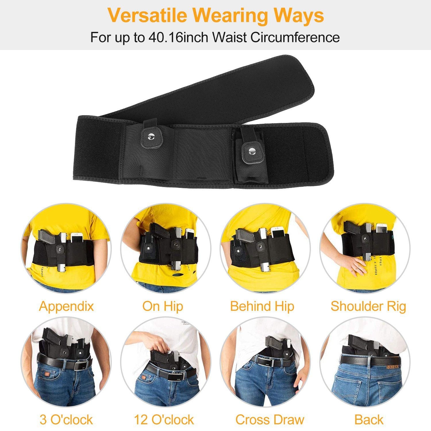 Belly Band Gun Holster Tactical - DailySale