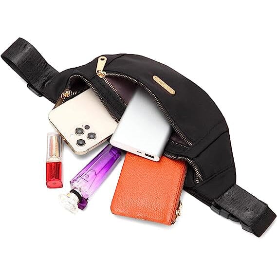 Belt Bag Waist Pack Crossbody Bag Fanny Pack Phone Holder Bags & Travel - DailySale