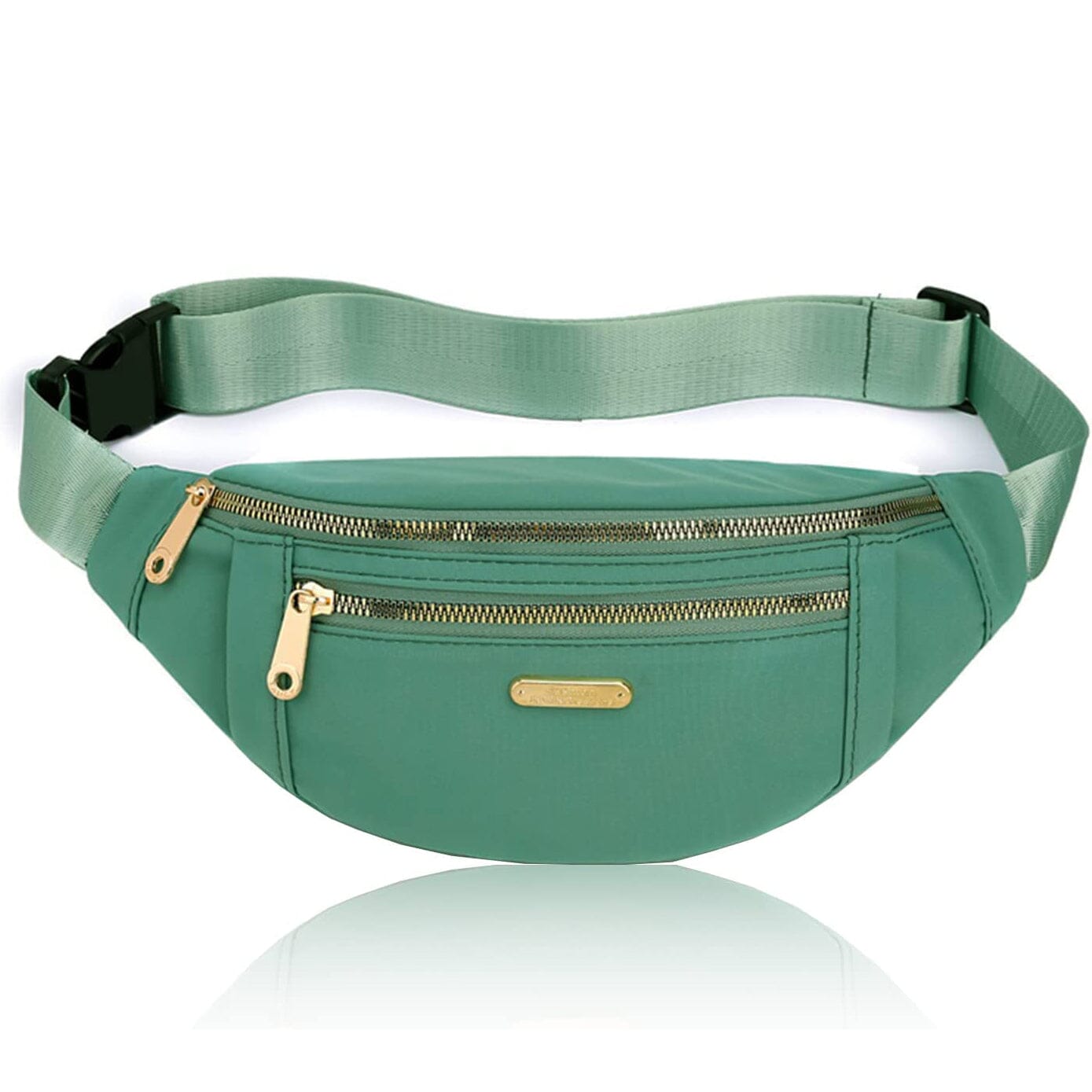 Belt Bag Waist Pack Crossbody Bag Fanny Pack Phone Holder Bags & Travel Green - DailySale