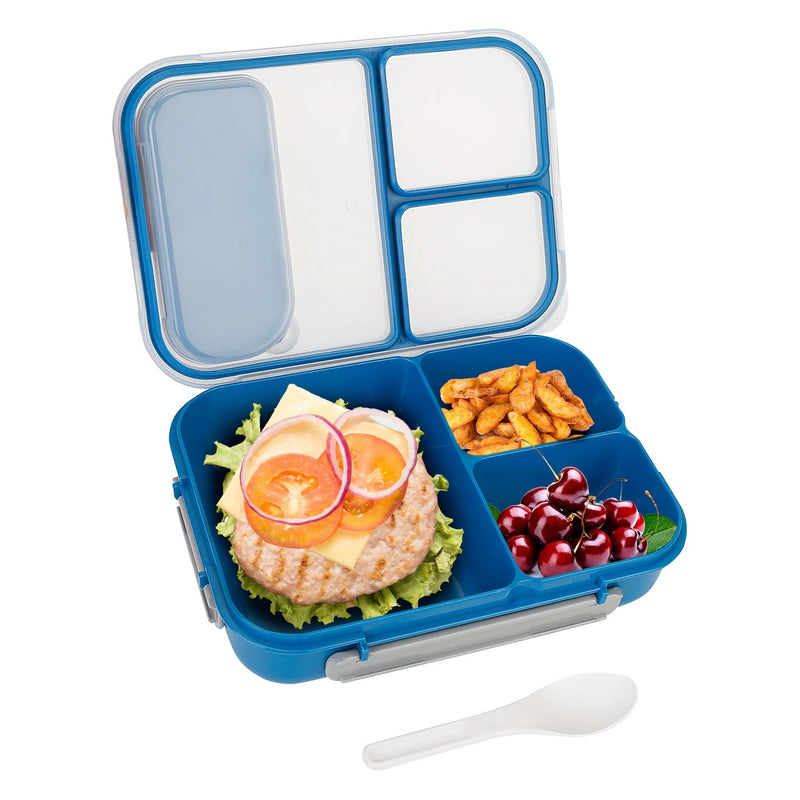 Bento Box Portable Lunch Box Picnic Food Storage with 3 Compartments