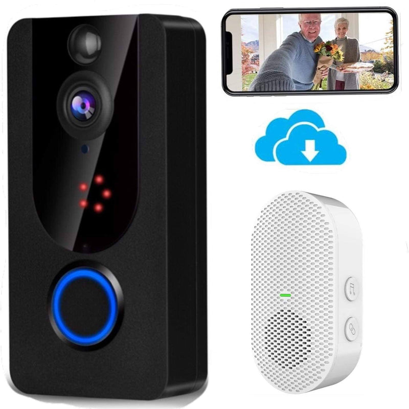 Bextgoo Wireless Doorbell Camera 1080P with Chime Cameras & Drones - DailySale
