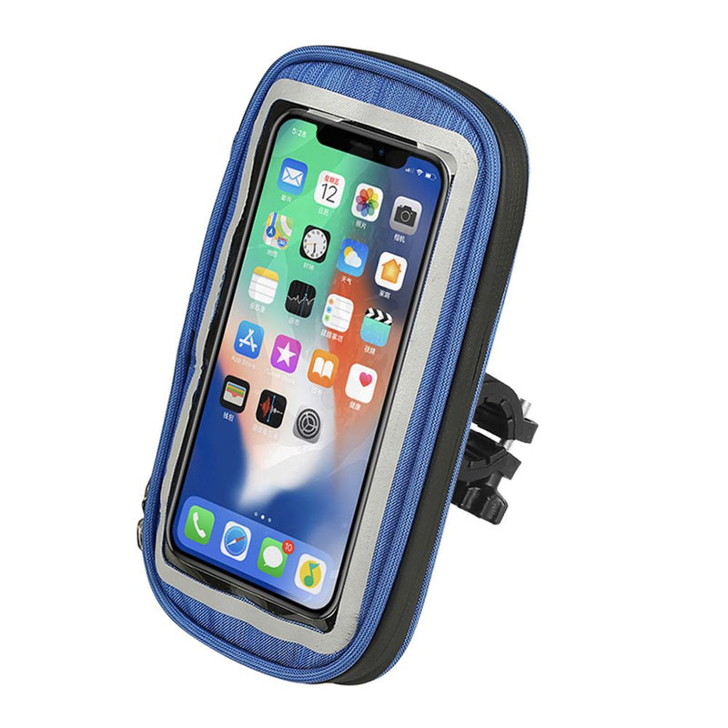 Bicycle Mobile Phone Holder & Wallet Sports & Outdoors Blue - DailySale