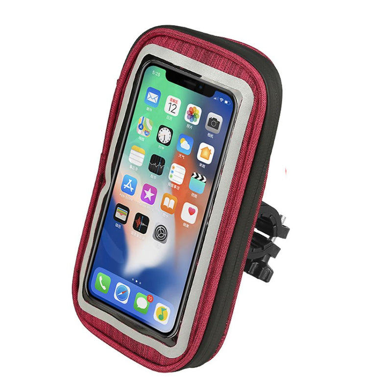 Bicycle Mobile Phone Holder & Wallet Sports & Outdoors Red - DailySale