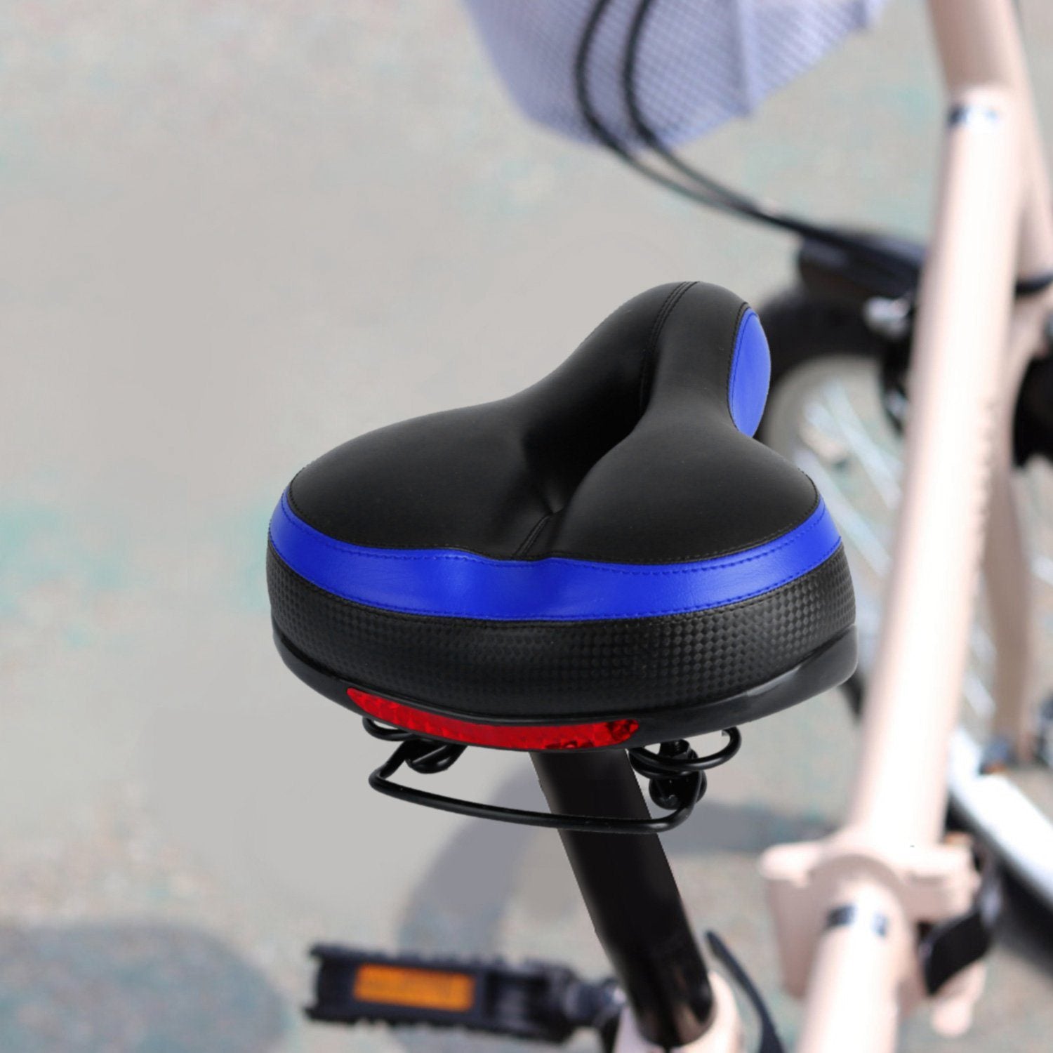 Bike Seat Water Resistant Bicycle Padded Saddle Wear Sports & Outdoors - DailySale