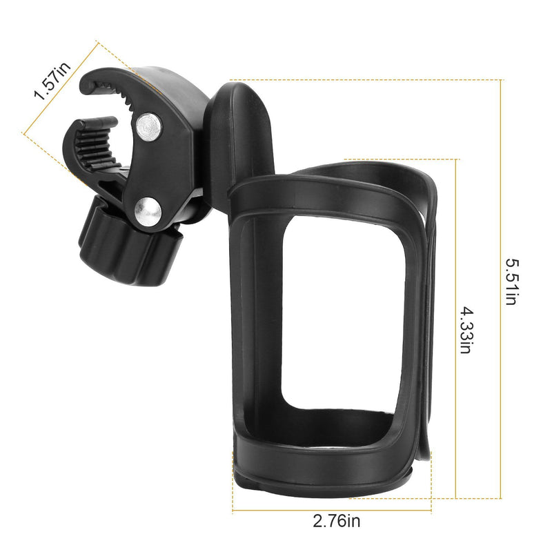 Bike Water Bottle Holder 360° Rotating Drink Cup Cage Sports & Outdoors - DailySale