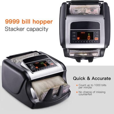 Bill Counter, UV/MG/IR Detection, Counterfeit Bill Detection - MMC01 Everything Else - DailySale