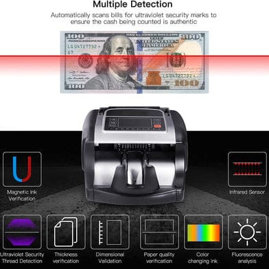 Bill Counter, UV/MG/IR Detection, Counterfeit Bill Detection - MMC01 Everything Else - DailySale
