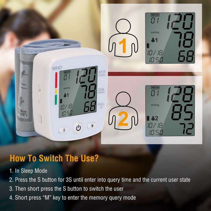 Blood Pressure Monitor Wellness - DailySale