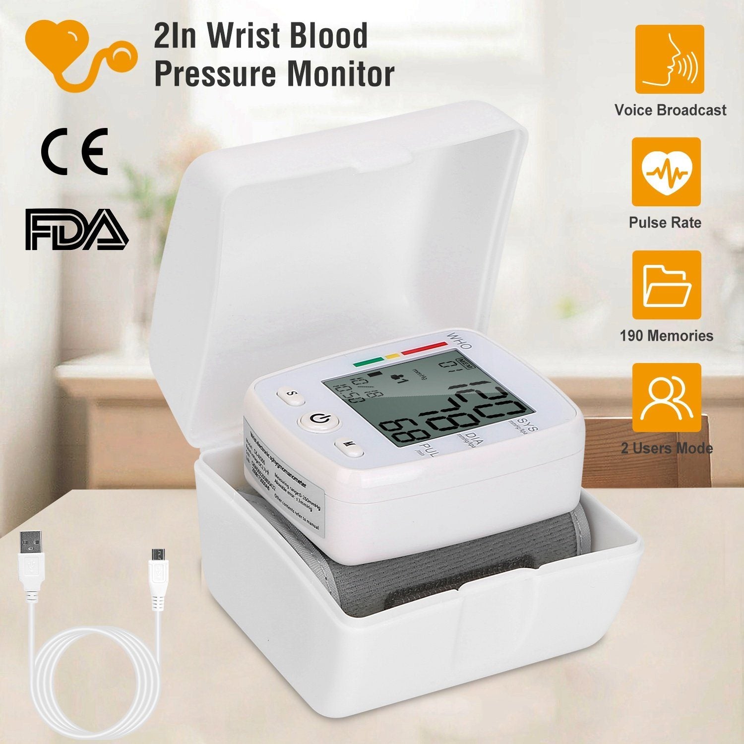 Blood Pressure Monitor Wellness - DailySale