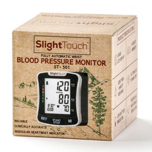 Blood Pressure Wrist Monitor with Large LCD Display Wellness - DailySale