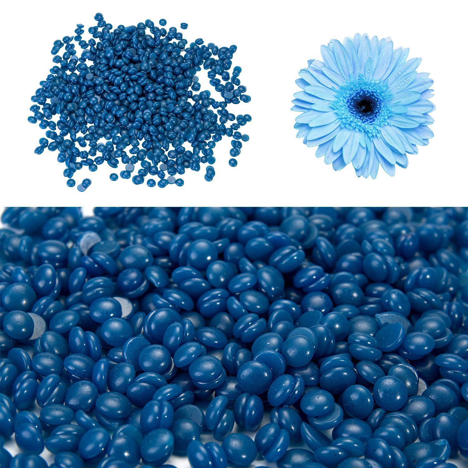 Blue Hard Wax Beans Painless Hair Removal Beauty & Personal Care - DailySale