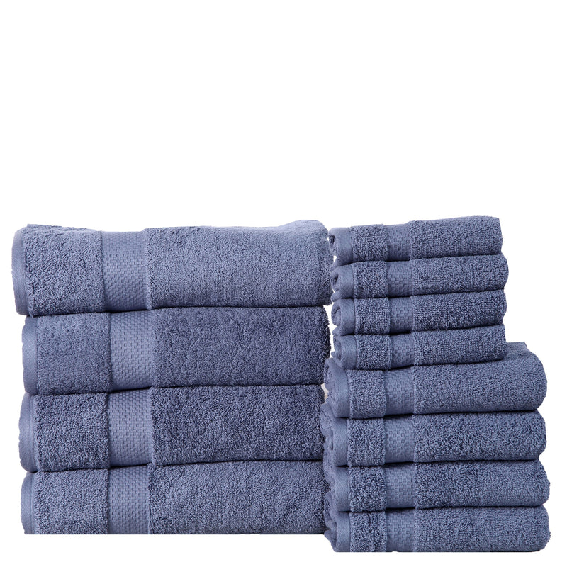 6-Pack: 100% Cotton Towel Set - Assorted Colors - DailySale, Inc